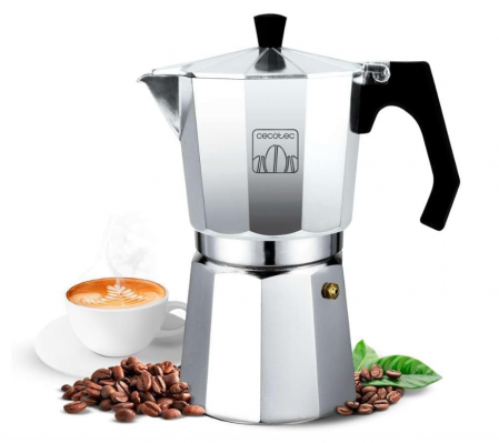Espressoare si cafetiere - Cafetieră Cecotec Mokclassic 300 din aluminiu, 150 ml