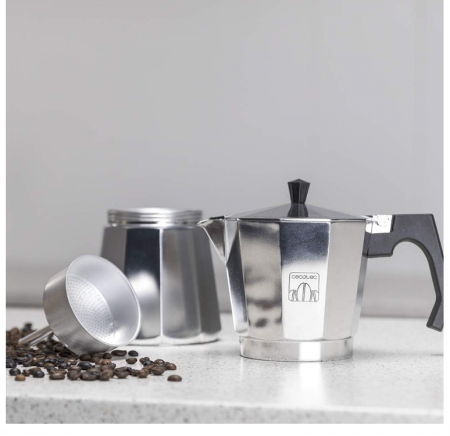 Cafetieră Cecotec Mokclassic 600 din aluminiu, 300 ml [4]