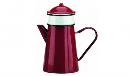 Espressoare si cafetiere - Cafetieră cu filtru Ibili, oțel emailat, 1.5L