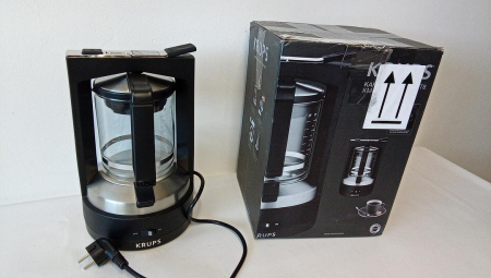 Cafetiera Krups KM468910 T8, 850 wați, 8-12 cești, Negru [4]