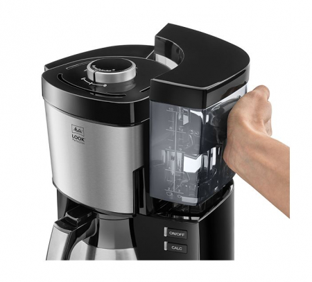 Cafetiera Melitta LOOK 1025-16, 1.25L, 1080W, Negru/Argintiu [1]