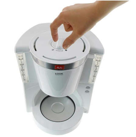Cafetiera Melitta Look IV Selection 1011-03, 1000W, 10-15 cesti, Alb [2]