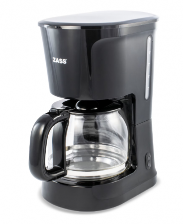 Cafetiera Zass ZCM 10 BL Black Line, 1000W, 1,5L , capacitate 12 cesti, functie antipicurare, mentinere cald [0]