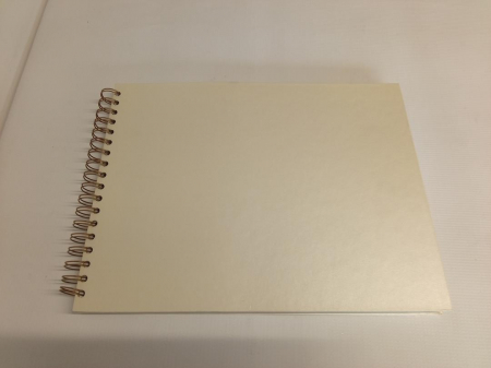 Caiet Clairefontaine Ref 95433C tip Album Landscape, 40 coli, 32 x 24 cm, 200 g/m², Crem [1]