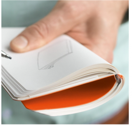 Caiet cu linii Leuchtturm1917, 308290, A5, 251 de pagini numerotate, negru [3]