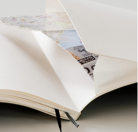 Caiet cu linii Leuchtturm1917, 308290, A5, 251 de pagini numerotate, negru [5]