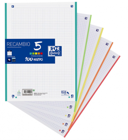 Caiet de rezervă – Oxford, A4, turcoaz [3]