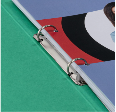 Caiet mecanic VON Leitz A4, 30120055, cu 2 inele, pentru 140 coli [5]