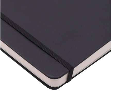 Caiet pentru schițe  si desen cu coperți cartonate, negru [6]
