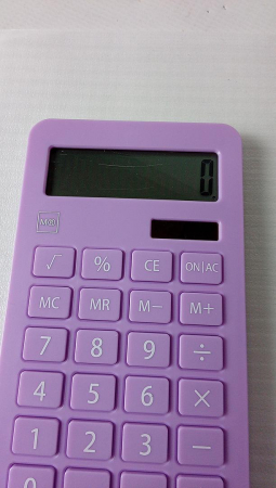 Calculator solar Miquelrius, 10 cifre, taste mari, display LCD [1]