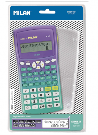 Calculator științific blister M240, verde [1]