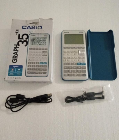 Calculator științific Casio GRAPH35+EII, Python [1]