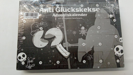 Calendar de Craciun cu 24 de ravașe/zi, proverbe cu ghinioane anti-Crăciun (in Germana) [1]