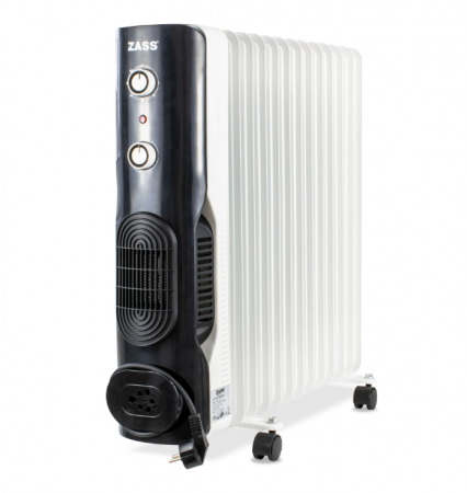 Calorifer electric cu ulei si aeroterma Zass ZRL 13 N, 2600 W, 13 elementi [3]