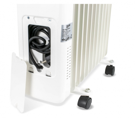 Calorifer electric cu ulei Zass ZR 11 N, 2500 W, 11 elementi, termostat reglabil, protectie la supraincalzire [3]
