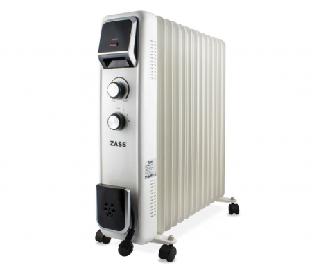 Produse RESIGILATE Zass, Sero si Trisa - Calorifer electric cu ulei Zass ZR 13 E, 2600 W, 13 elementi