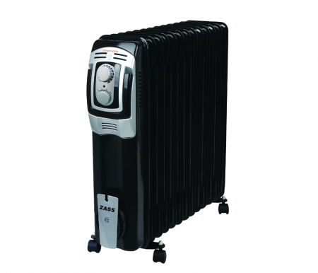Produse RESIGILATE Zass, Sero si Trisa - Calorifer electric Zass ZR 13 BE, 3000 W, 13 elementi, Termostat reglabil, Protectie supraincalzire