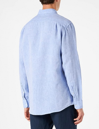 Cămașă business pentru bărbați Seidensticker, albastru, XL/44 [3]