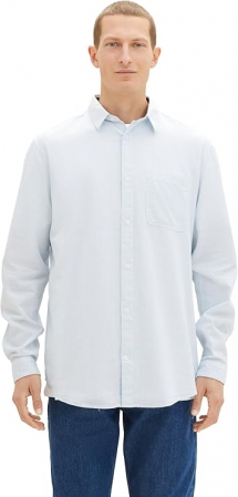 TOATE PRODUSELE - Cămașă cu mânecă lungă Oxford pentru bărbați TOM TAILOR, alb, XL