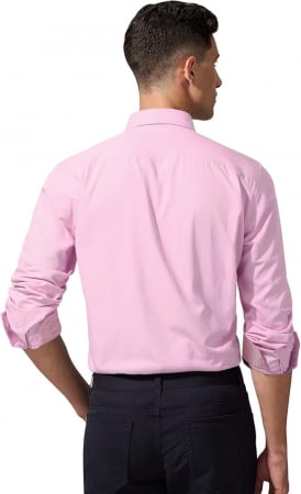 Cămașă cu mânecă lungă pentru bărbați Enlision, roz, XL [5]