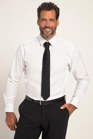 Camasa cu maneca lunga pentru barbati JP 1880, alb, 4XL [2]