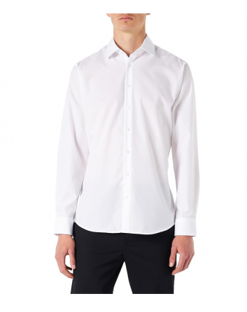 Fashion - Camasa cu maneca lunga pentru barbati Seidensticker, alb, marime L, 42