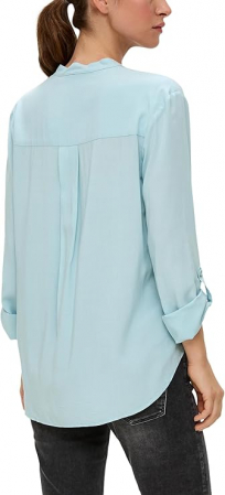 Camasa cu maneca lunga pentru femei QS, albastru, marime 36 [4]