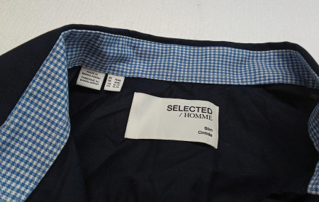 Camasa cu maneca lunga Selected Homme Slim Cintree, bleumarin, M/40 - OUTLET [3]