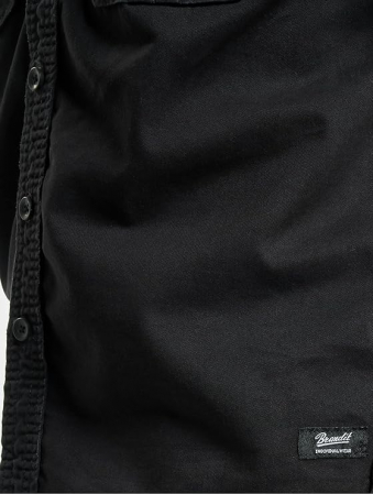 Camasa cu maneca scurta pentru barbati Brandit Vintage, negru, XL [2]