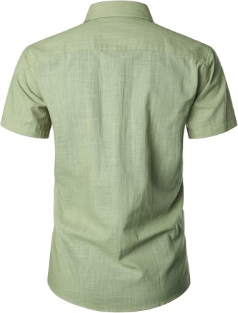 Camasa cu maneca scurta pentru barbati PARKLEES, verde, L [1]