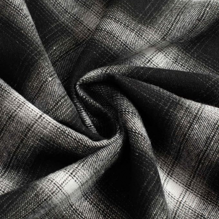 Cămașă de flanel în carouri fără mâneci pentru bărbați JG JENNY GHOO [3]