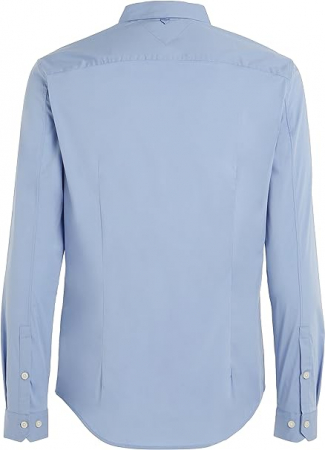 Cămașă Tommy Hilfiger pentru bărbați cu mânecă lungă, albastra, Marimea XL [7]