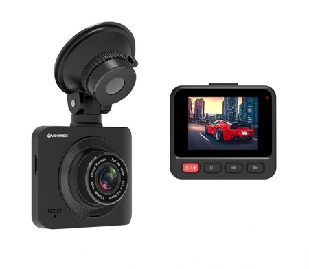 Camera auto DVR VORTEX VO2108, 2.2", Full HD, negru [7]
