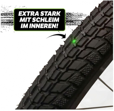 Camera bicicleta antipana SLIME 26" x 1.75 - 2.125" [5]