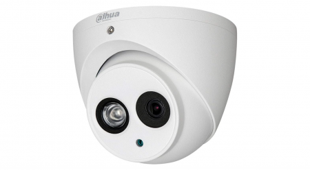 Camera de supravegere - Camera de supraveghere Dahua Technology HAC-HDW1200EM-0280B, Cameră Dom HDCVI 4-în-1, 2M, 1080P, IR 50m, 2.8mm, IP67, Alb