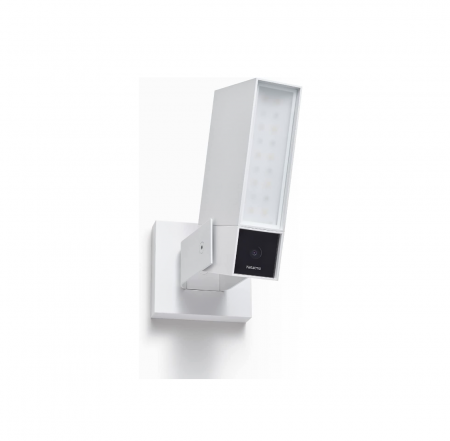 Camera de supravegere - Cameră de supraveghere de exterior inteligentă Netatmo cu sirenă de 105 dB, WiFi, detectarea mișcării, vedere nocturna, alb, NOC-SW-IB