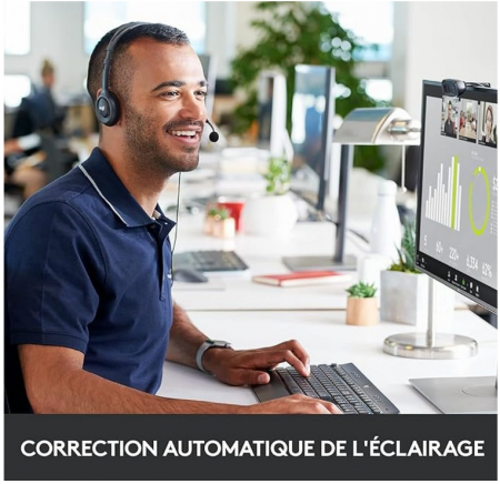 Cameră web Logitech C270 HD, 720p/30fps, negru [3]