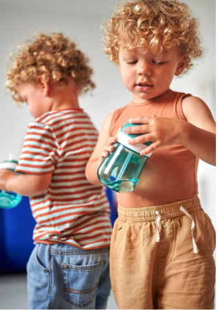 Cană cu pai Mepal pentru copii, rezistentă la scurgeri 300 ml [5]