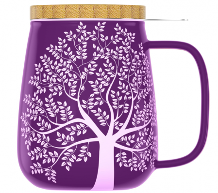 Cana de ceai din portelan cu infuzor 600 ml [3]