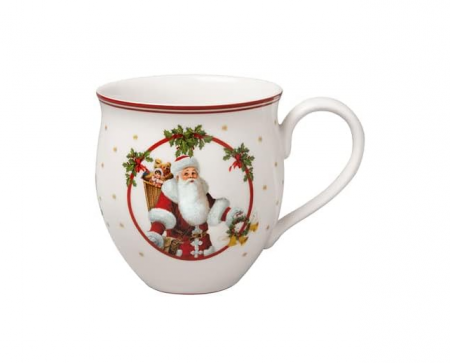 Vesela - Cana de Craciun cu maner Villeroy & Boch Toy's Delight, 390 ml