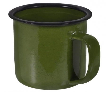 Pahare si accesorii bar - Cană emailată DEARMAMY 200 ml, verde