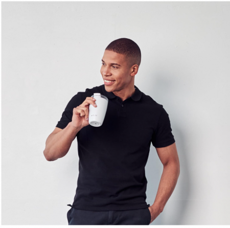 Cana termica FLSK 350 ml din oțel inoxidabil, pentru calatorii, gri [6]