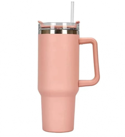 Bucatarie & Servire - Cana termică RZXBB din oțel inoxidabil cu pai, 1200 ml