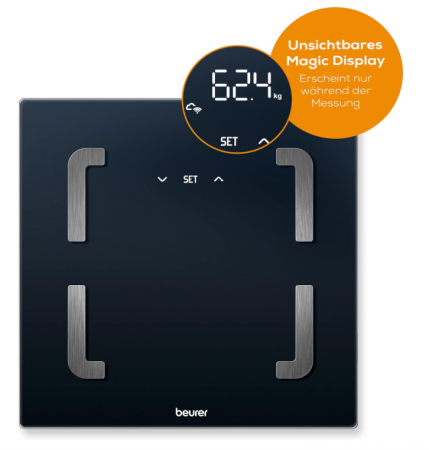 Cantar corporal de diagnostic Beurer BF 880 cu Wi-Fi si Bluetooth, Capacitate 180 kg [4]