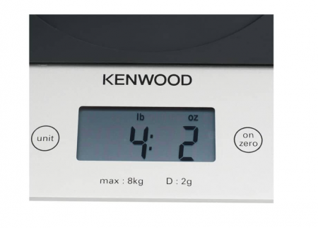 Cantar de bucatarie Kenwood AT 850 B, afisaj LCD, 8 kg [3]