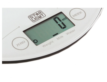 Cantar de bucatarie Star-Light Slim Touch KSRW-1815, 5 Kg, Alb [3]