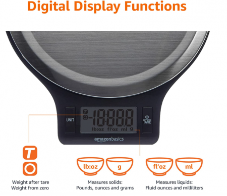 Cantar digital de bucatarie din otel inoxidabil [3]
