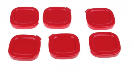Capace vase pentru gatit - Set 6 capace pentru recipiente aparat de preparat iaurt, GROUPE SEB SS-1530000653, YG66xx