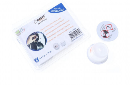 Electrocasnice pentru Bucatarie - Capsule de curatare pentru espressor CAFFE SERVICE CHC402, 6 buc, Lavazza Blue