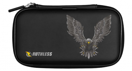 Sporturi de interior - Carcasa depozitare sageti darts RUTHLESS, model vultur, negru